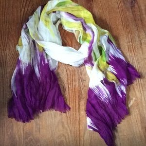 Brushstroke scarf